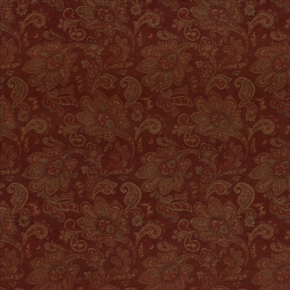 Dunham Paisley Cassis by Kasmir Fabric 8005 69% Rayon
31% Polyester
 CHINA 15,000 Wyzenbeek Double Rubs Horizontal: 13 5/8 inches and Vertical: 15 4/8 inches 54 - Fabric Carolina -