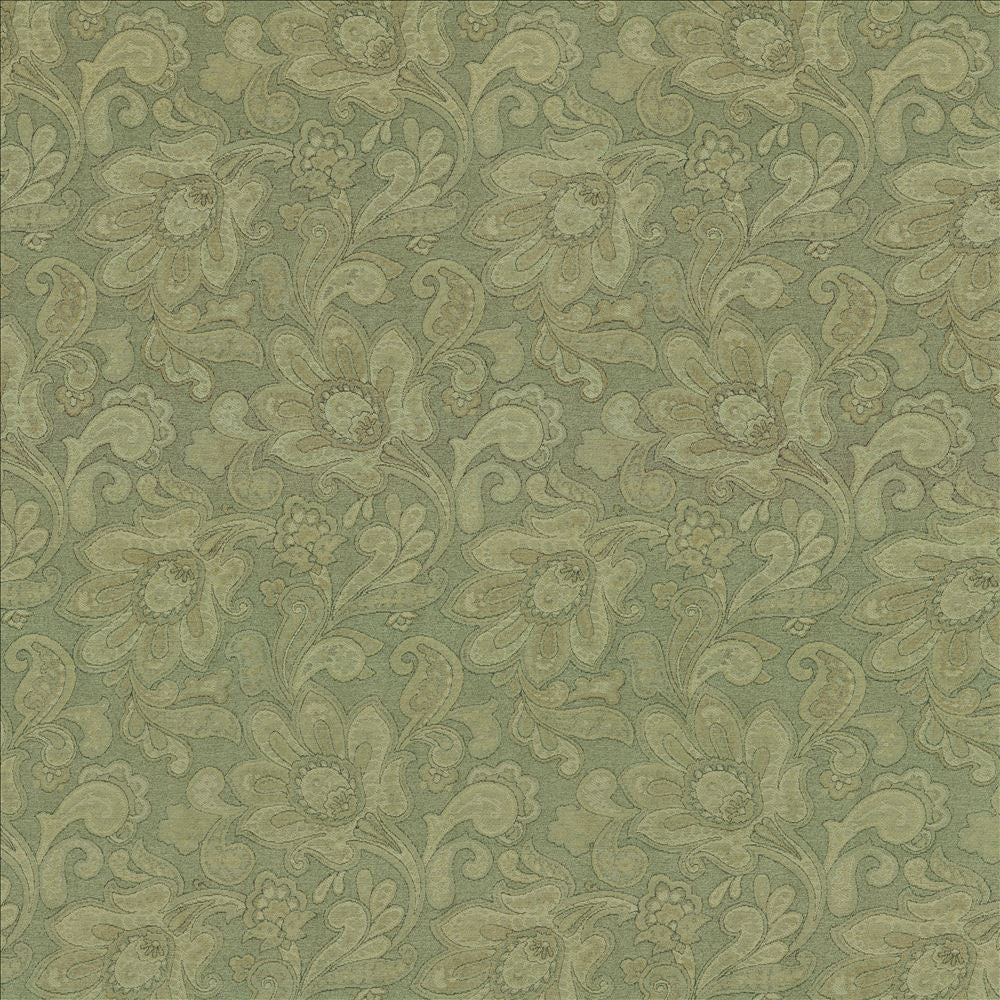 Dunham Paisley Wasabi by Kasmir Fabric 8005 69% Rayon
31% Polyester
 CHINA 15,000 Wyzenbeek Double Rubs </p><p>Repeat: Horizontal: 13 5/8 inches and Vertical: 15 4/8 inches 54 - Fabric Carolina -