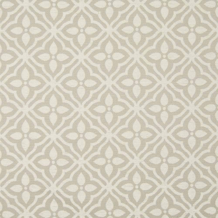 Duomo Trellis Fog by Kasmir Fabric 1383 47% Acrylic 42% Polyester 11% Cotton ITALY 17,000 Martindale Cycles H: 7 inches, V:6 4/8 inches 54 - 55 - Fabric Carolina - Kasmir