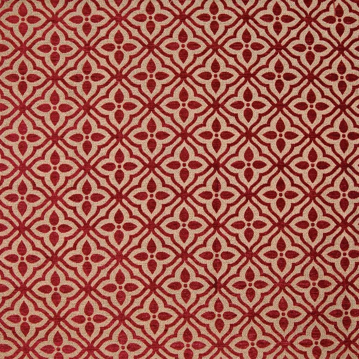 Duomo Trellis Garnet by Kasmir Fabric 1384 47% Acrylic
42% Polyester
11% Cotton
 ITALY </p><p>Repeat: Horizontal: 7 inches and Vertical: 6 4/8 inches 54 - 55 - Fabric Carolina -