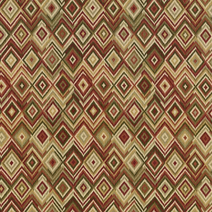 Durango Ikat Bittersweet by Kasmir Fabric 5017 100% Cotton PAKISTAN 15,000 Wyzenbeek Double Rubs H: 13 4/8 inches, V:27 inches 54 - 55 - Fabric Carolina - Kasmir