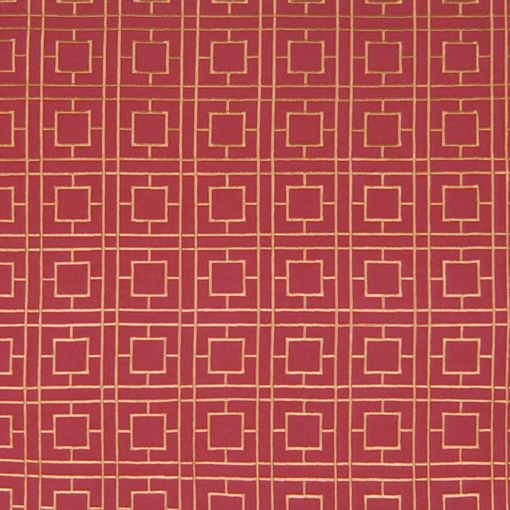 Dynasty Fret Paprika by Kasmir Fabric 1367 100% Cotton
Embroidery
100% Rayon
 CHINA 19,000 Wyzenbeek Double Rubs </p><p>Repeat: Horizontal: 4 inches and Vertical: 4 inches 54 - Fabric Carolina -