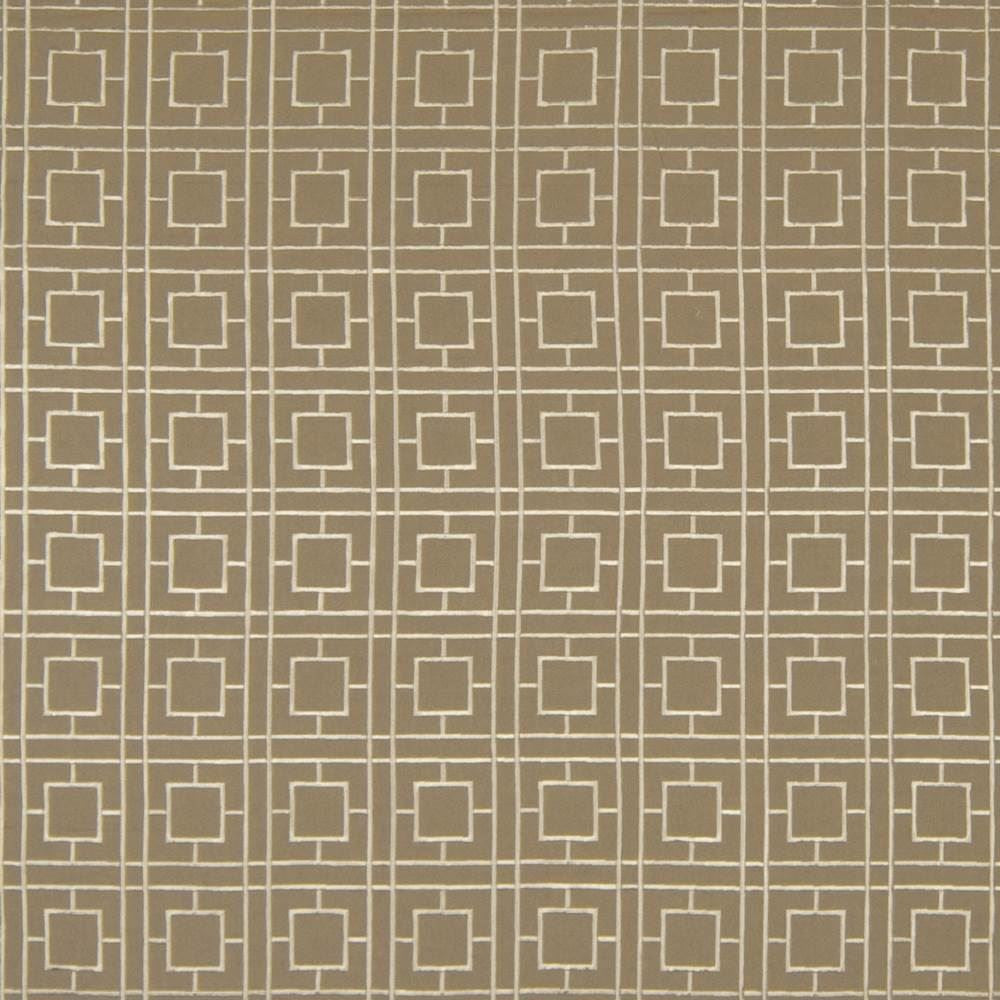 Dynasty Fret Tan  by Kasmir Fabric See sample 100% Cotton
Embroidery
100% Rayon
 CHINA 19,000 Wyzenbeek Double Rubs </p><p>Repeat: Horizontal: 4 inches and Vertical: 4 inches 54  - Fabric Carolina -
