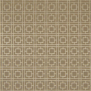 Dynasty Fret Tan by Kasmir Fabric