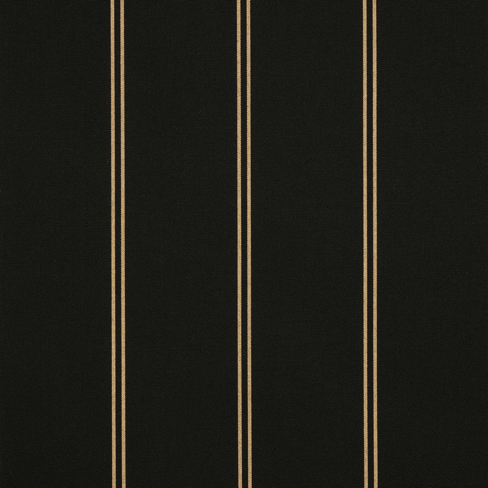 4988 Cooper Black by Sunbrella Fabric Sunbrella Awning Stripes 100% Sunbrella® Acrylic USA or Imported 10-Year Horizontal: and Vertical: 46 in. - Fabric Carolina -