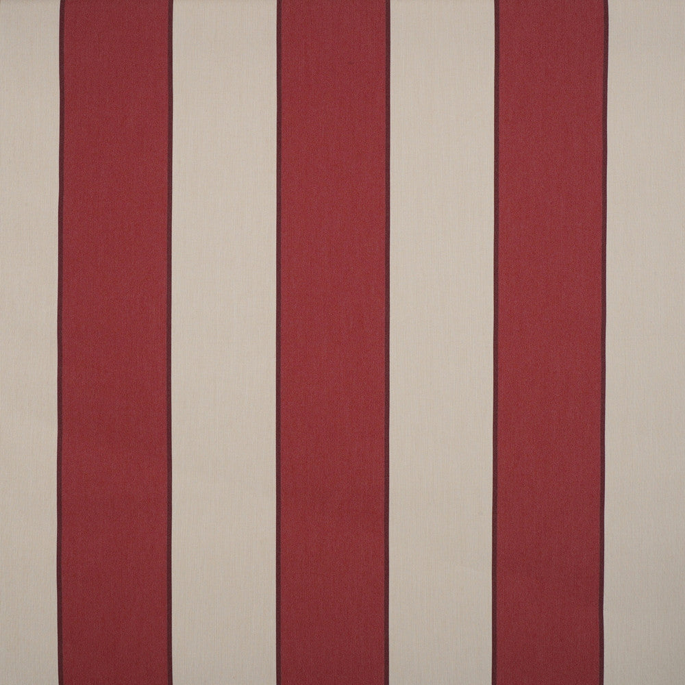 8211 Sienne Red / Linen by Sunbrella Fabric Dickson North American Collection - Stripes 100% Solution Dyed Acrylic USA or Imported 10-Year Horizontal: and Vertical: 47 in. - Fabric Carolina -
