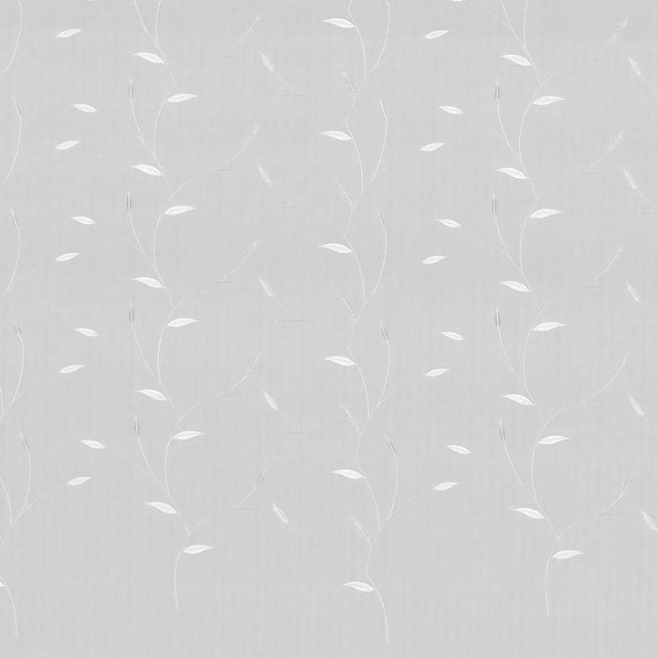 Eakin White by Kasmir Fabric 5012 100% Polyester TURKEY Not Tested H: 20 7/8 inches, V:6 4/8 inches 52 - 59 - Fabric Carolina - Kasmir