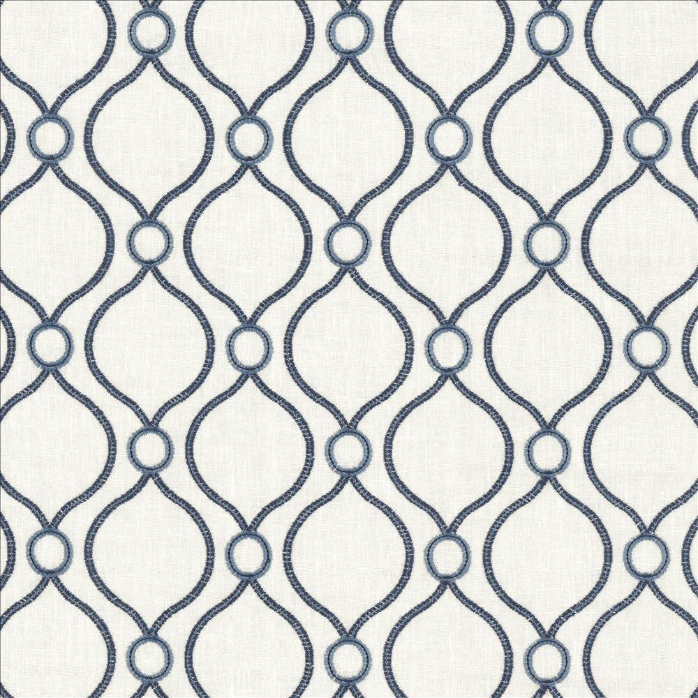 Eastlake Porcelain by Kasmir Fabric 1467 70% Polyester
30% Cotton
 INDIA 7,000 Wyzenbeek Double Rubs </p><p>Repeat: Horizontal: 4 4/8 inches and Vertical: 4 4/8 inches 54 - Fabric Carolina -