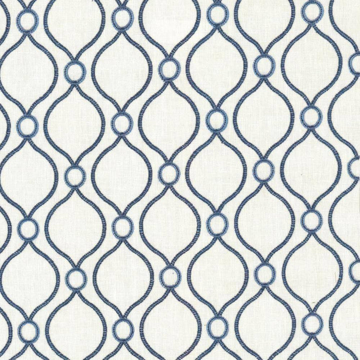 Eastlake Porcelain by Kasmir Fabric 5115 70% Polyester 30% Cotton INDIA 7,000 Wyzenbeek Double Rubs H: 4 4/8 inches, V:4 4/8 inches 58 - Fabric Carolina - Kasmir