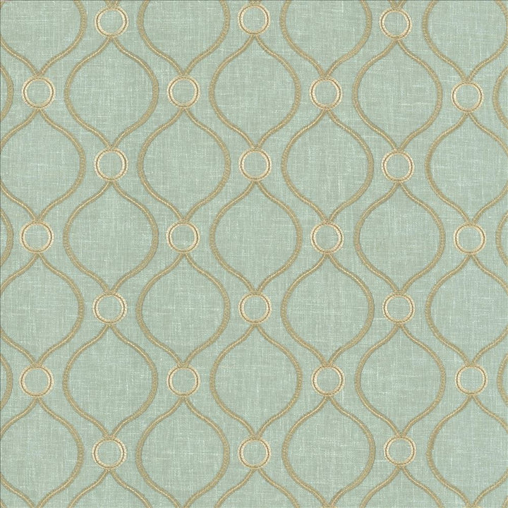 Eastlake Seaglass by Kasmir Fabric 5114 70% Polyester
30% Cotton
 INDIA 7,000 Wyzenbeek Double Rubs </p><p>Repeat: Horizontal: 4 4/8 inches and Vertical: 4 4/8 inches 54 - Fabric Carolina -