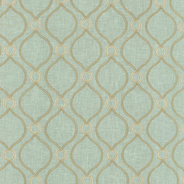 Eastlake Seaglass by Kasmir Fabric 5114 70% Polyester 30% Cotton INDIA 7,000 Wyzenbeek Double Rubs H: 4 4/8 inches, V:4 4/8 inches 58 - Fabric Carolina - Kasmir