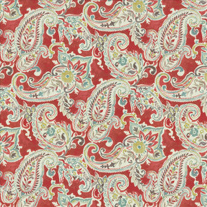 Easton Paisley Blaze by Kasmir Fabric