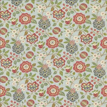 Easton Sea Breeze by Kasmir Fabric 1420 100% Cotton PAKISTAN 15,000 Wyzenbeek Double Rubs H: 27 inches, V: 27 inches 54 - 55 - Fabric Carolina - Kasmir