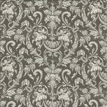 Eastover Garden Graphite by Kasmir Fabric 1433 100% Linen USA 9,000 Wyzenbeek Double Rubs H: 54 inches, V: 30 inches 54 - 56 - Fabric Carolina - Kasmir