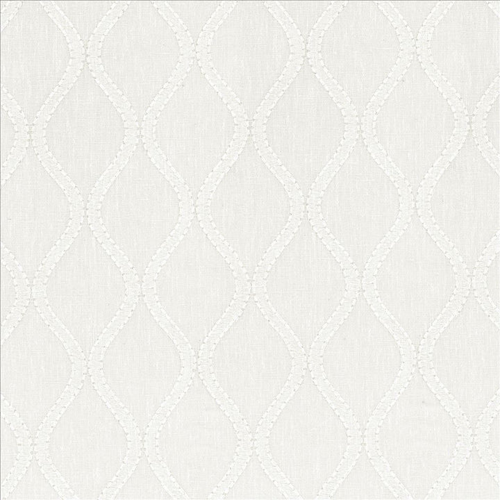 Eastwick Cloud  by Kasmir Fabric See sample 54% Linen
32% Cotton
14% Polyester
Embroidery
100% Viscose
 INDIA Not Tested </p><p>Repeat: Horizontal: 3 2/8 inches and Vertical: 4 4/8 inches 55  - Fabric Carolina -