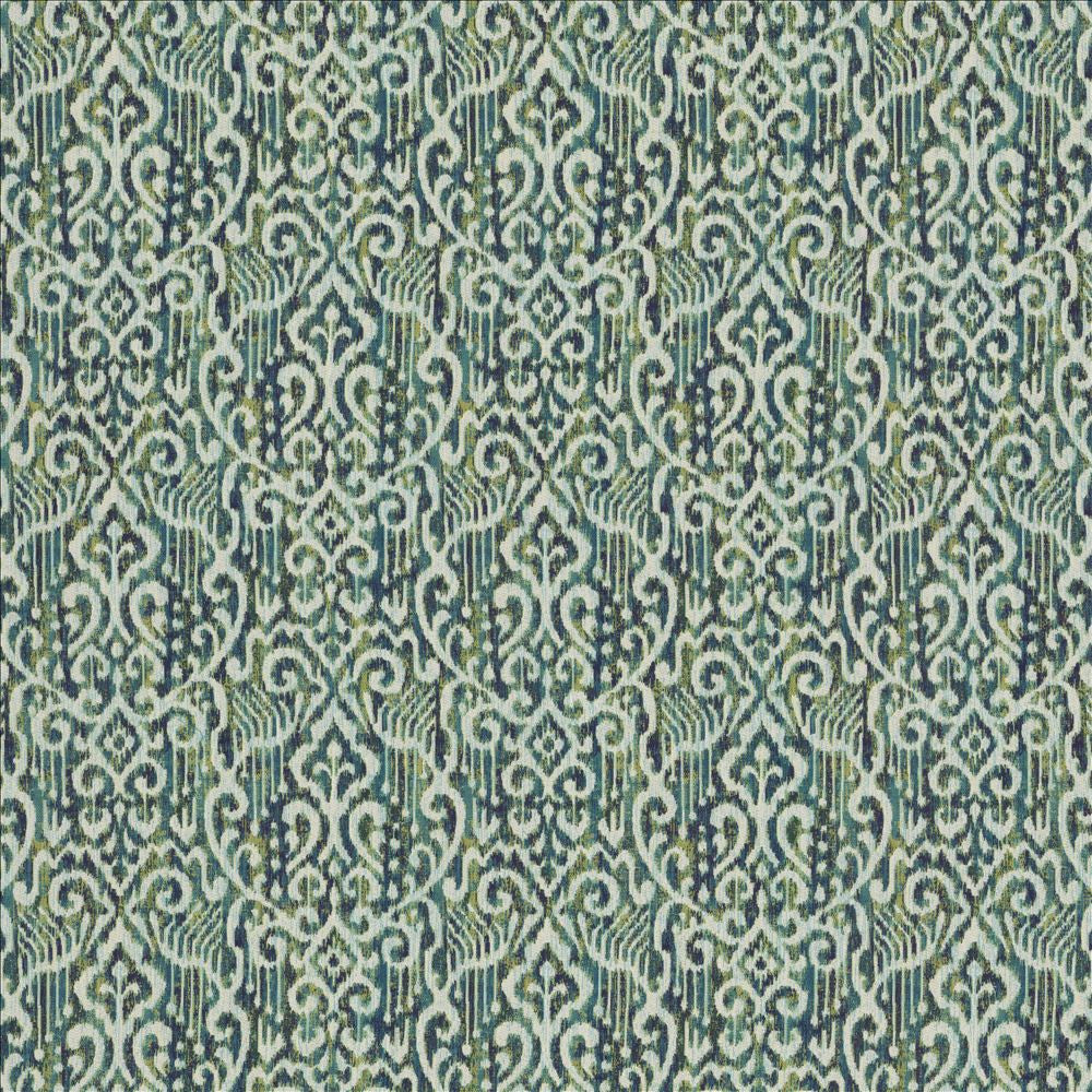 Easy Breezy Lagoon by Kasmir Fabric 1463 70% Rayon
30% Polyester
 CHINA 51,000 Wyzenbeek Double Rubs </p><p>Repeat: Horizontal: 14 6/8 inches and Vertical: 14 4/8 inches 56 - Fabric Carolina -