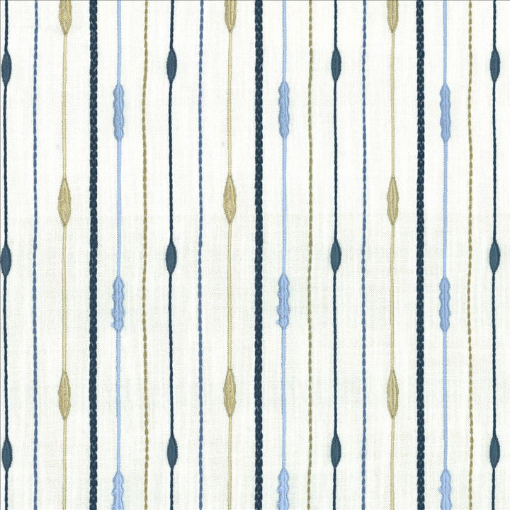Easy Street Blue Jay  by Kasmir Fabric See sample 100% Polyester
 INDIA 30,000 Wyzenbeek Double Rubs </p><p>Repeat: Horizontal: 5 4/8 inches and Vertical: 6 3/8 inches 55  - Fabric Carolina -