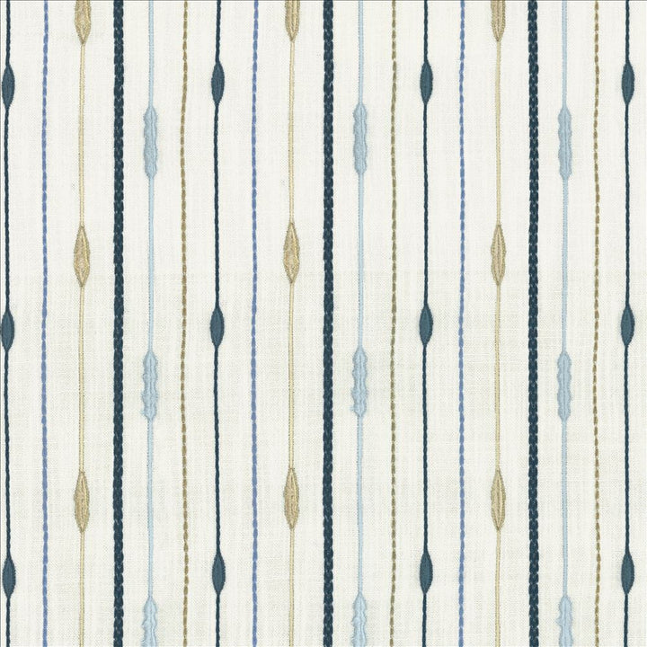 Easy Street Blue Jay by Kasmir Fabric 1463 100% Polyester
 INDIA </p><p>Repeat: Horizontal: 5 4/8 inches and Vertical: 6 3/8 inches 55 - Fabric Carolina -