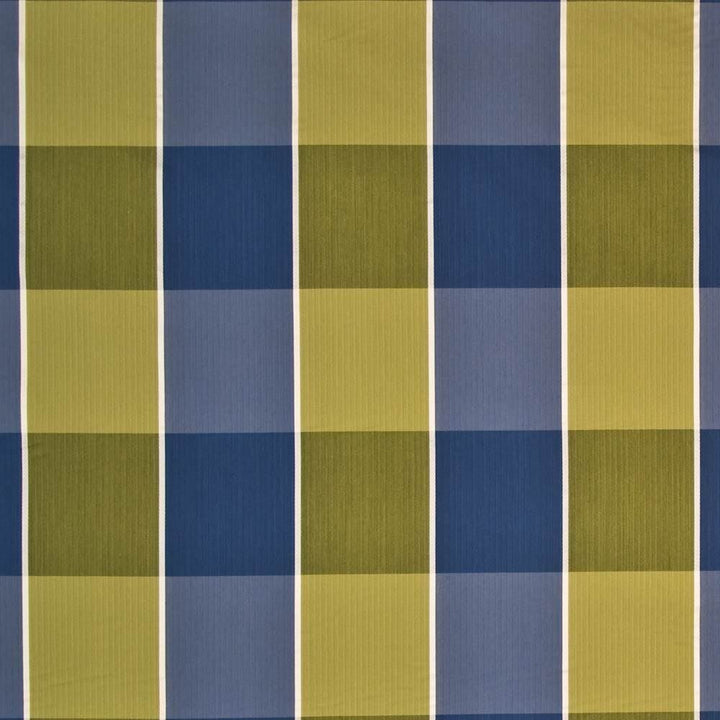 Eaton Plaid Grotto by Kasmir Fabric 1398 62% Rayon 36% Polyester 2% Silk USA 9,000 Wyzenbeek Double Rubs Horizontal: 13 4/8 inches and Vertical: 12 4/8 inches 54 - 55 - Fabric Carolina -