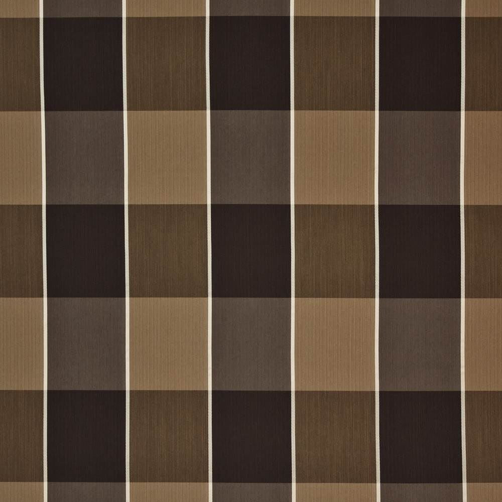 Eaton Plaid Hazelnut by Kasmir Fabric 1396 62% Rayon
36% Polyester
2% Silk
 USA </p><p>Repeat: Horizontal: 13 4/8 inches and Vertical: 12 4/8 inches 54 - 55 - Fabric Carolina -
