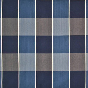 Eaton Plaid Indigo by Kasmir Fabric