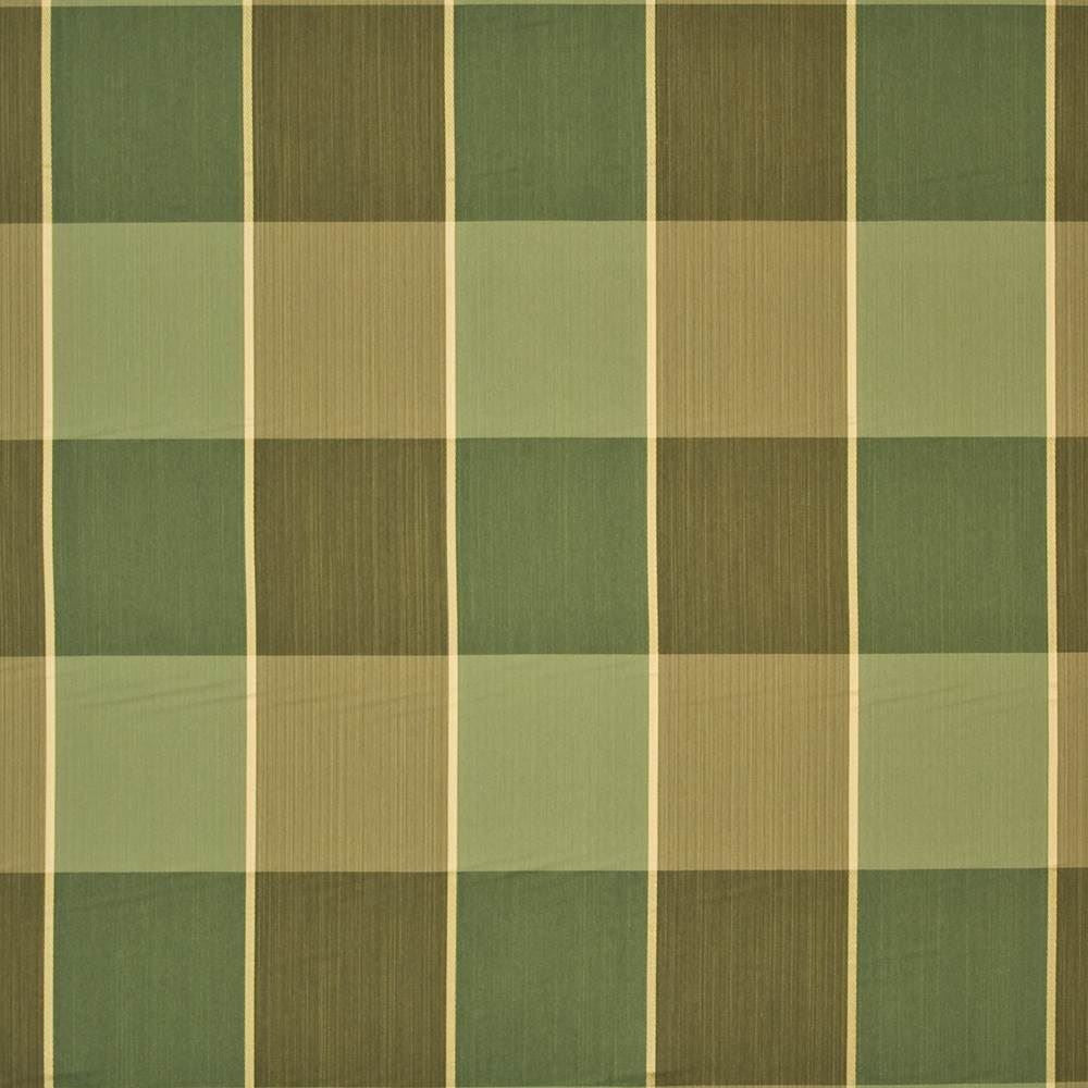 Eaton Plaid Pesto by Kasmir Fabric 1398 62% Rayon
36% Polyester
2% Silk
 USA 9,000 Wyzenbeek Double Rubs Horizontal: 13 4/8 inches and Vertical: 12 4/8 inches 54 - Fabric Carolina -