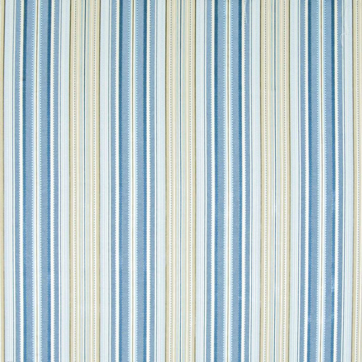 Eaton Stripe Bluebell  by Kasmir Fabric See sample 70% Cotton
30% Polyester
 TURKEY 29,000 Wyzenbeek Double Rubs </p><p>Repeat: Horizontal: 9 2/8 inches and Vertical: N/A 55  - Fabric Carolina -