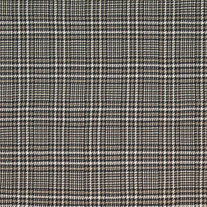 Eberhardt Plaid Black Dove by Kasmir Fabric