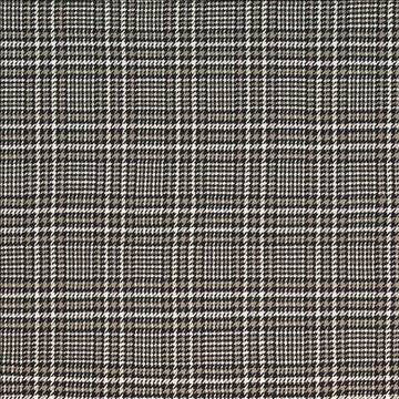 Eberhardt Plaid Black Dove by Kasmir Fabric 1399 100% Cotton INDIA 6,000 Wyzenbeek Double Rubs H: 5 2/8 inches, V: 5 4/8 inches 54 - Fabric Carolina - Kasmir