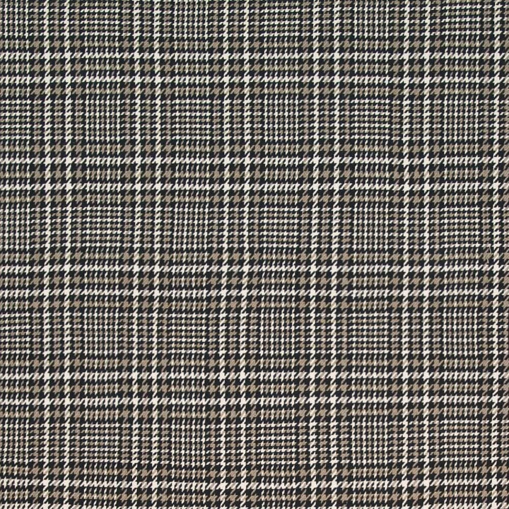 Eberhardt Plaid Black Dove by Kasmir Fabric 1399 100% Cotton
 INDIA </p><p>Repeat: Horizontal: 5 2/8 inches and Vertical: 5 4/8 inches 54 - Fabric Carolina -