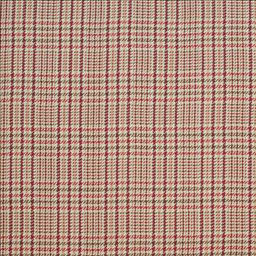 Eberhardt Plaid Strawberry Tart by Kasmir Fabric 1400 100% Cotton INDIA 6,000 Wyzenbeek Double Rubs H: 5 2/8 inches, V: 5 4/8 inches 54 - Fabric Carolina - Kasmir