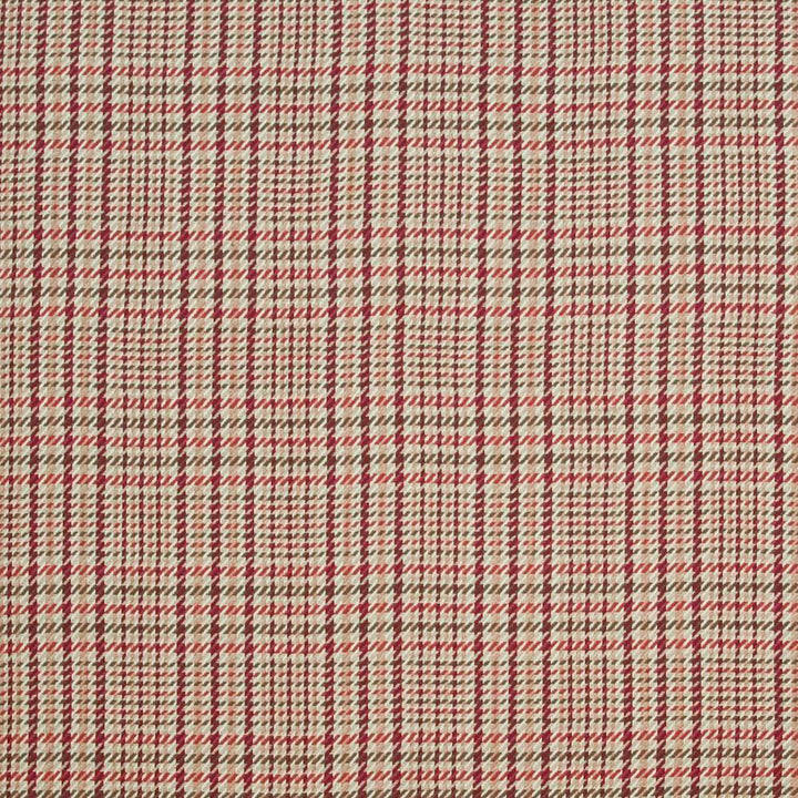 Eberhardt Plaid Strawberry Tart by Kasmir Fabric 1400 100% Cotton INDIA 6,000 Wyzenbeek Double Rubs H: 5 2/8 inches, V:5 4/8 inches 54 - Fabric Carolina - Kasmir