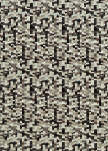 Saturn Platinum/Ebony by Threads Fabric