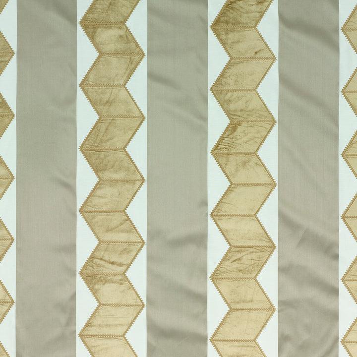 Cascade Velvet Bronze/Pewter by Threads Fabric