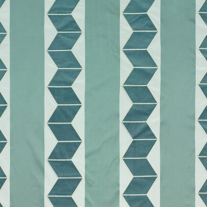 Cascade Velvet Aqua by Threads Fabric