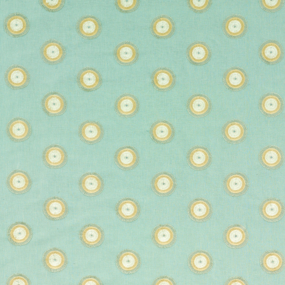 Equinox Aqua/Bronze by Threads Fabric