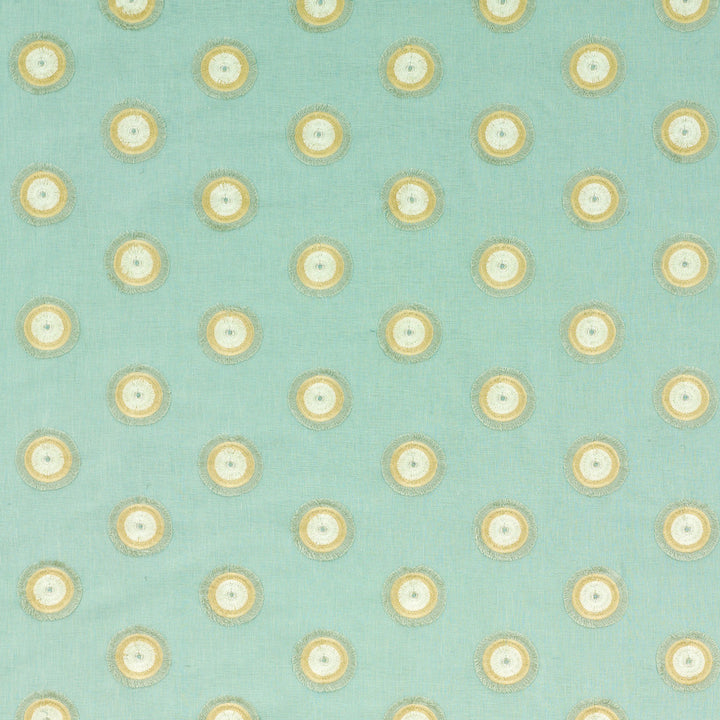 Equinox Aqua/Bronze by Threads Fabric