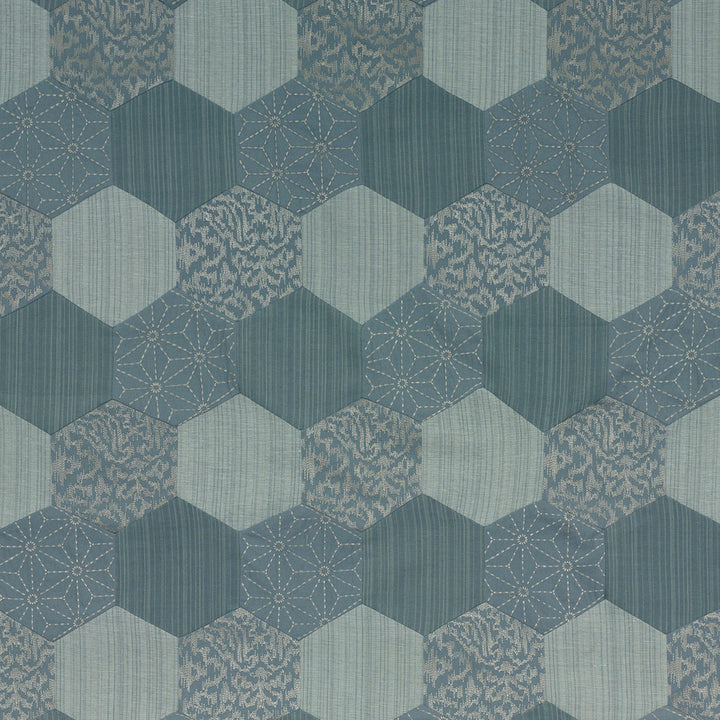 Entwined Slate by Threads Fabric