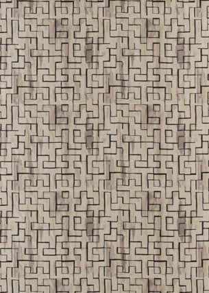 Castor Pewter/Ebony by Threads Fabric