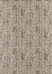 Castor Pewter/Ebony by Threads Fabric