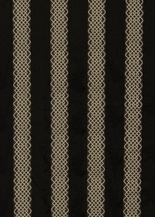 Diamond Sheer Ebony by Threads Fabric