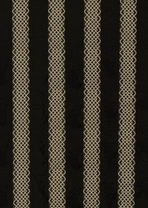 Diamond Sheer Ebony by Threads Fabric