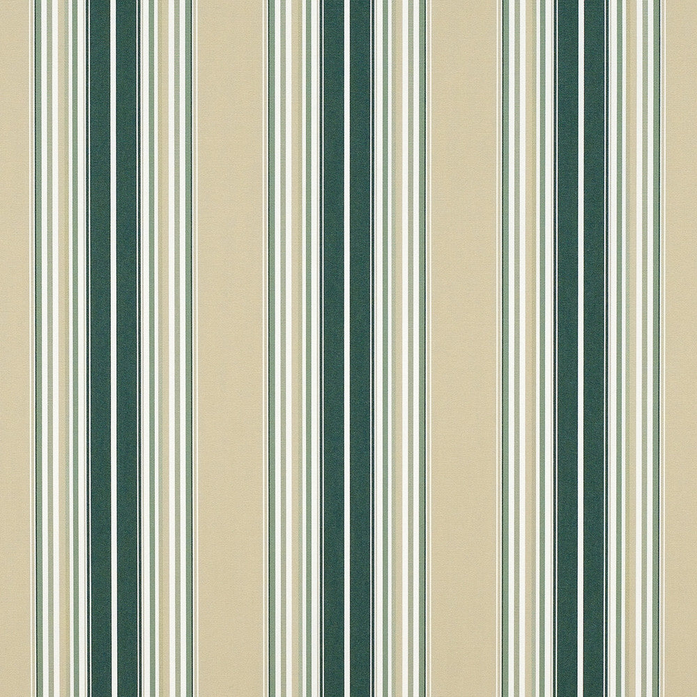 4932 Forest / Beige / Natural / Sage Fancy by Sunbrella Fabric Sunbrella Awning Stripes 100% Sunbrella® Acrylic USA or Imported 10-Year Horizontal: and Vertical: 46 in. - Fabric Carolina -