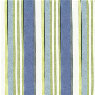 Edgemere Stripe Bluebell by Kasmir Fabric 5075 100% Cotton UNITED KINGDOM Not Tested H: 13 5/8 inches, V: N/A 54 - 55 - Fabric Carolina - Kasmir