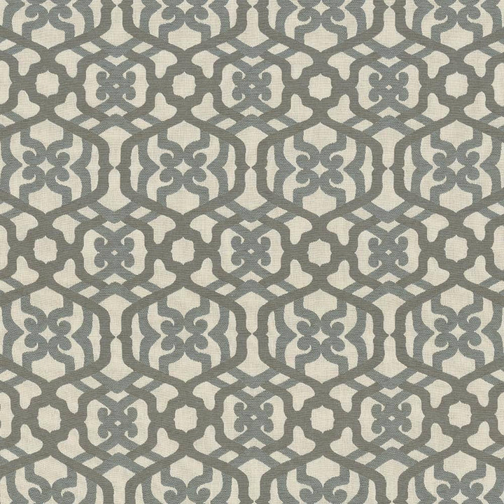 Edgemere Trellis Blue Haze by Kasmir Fabric 8004 100% Cotton USA 12,000 Wyzenbeek Double Rubs H: 7 inches, V:9 inches 54 - Fabric Carolina - Kasmir