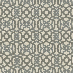 Edgemere Trellis Blue Haze by Kasmir Fabric
