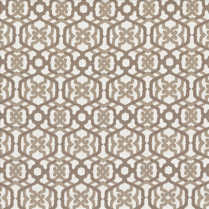 Edgemere Trellis Vanilla Bean by Kasmir Fabric 8004 100% Cotton
 USA 12,000 Wyzenbeek Double Rubs Horizontal: 7 inches and Vertical: 9 inches 54 - Fabric Carolina -