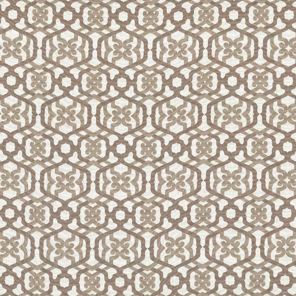 Edgemere Trellis Vanilla Bean by Kasmir Fabric 8004 100% Cotton USA 12,000 Wyzenbeek Double Rubs H: 7 inches, V:9 inches 54 - Fabric Carolina - Kasmir
