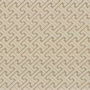 Edo Fret Fawn by Kasmir Fabric