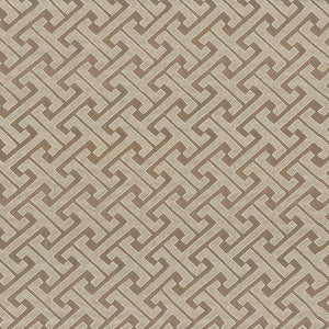 Edo Fret Taupe by Kasmir Fabric